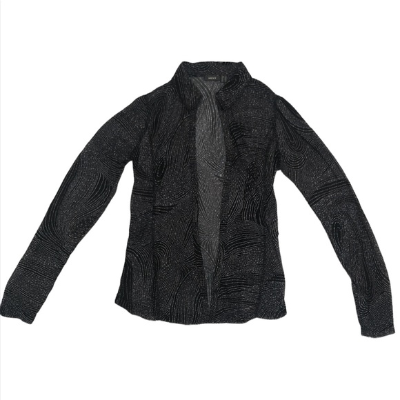 Vintage Psychedelic Funky Printed Button Up Mesh Shirt - Picture 2 of 2